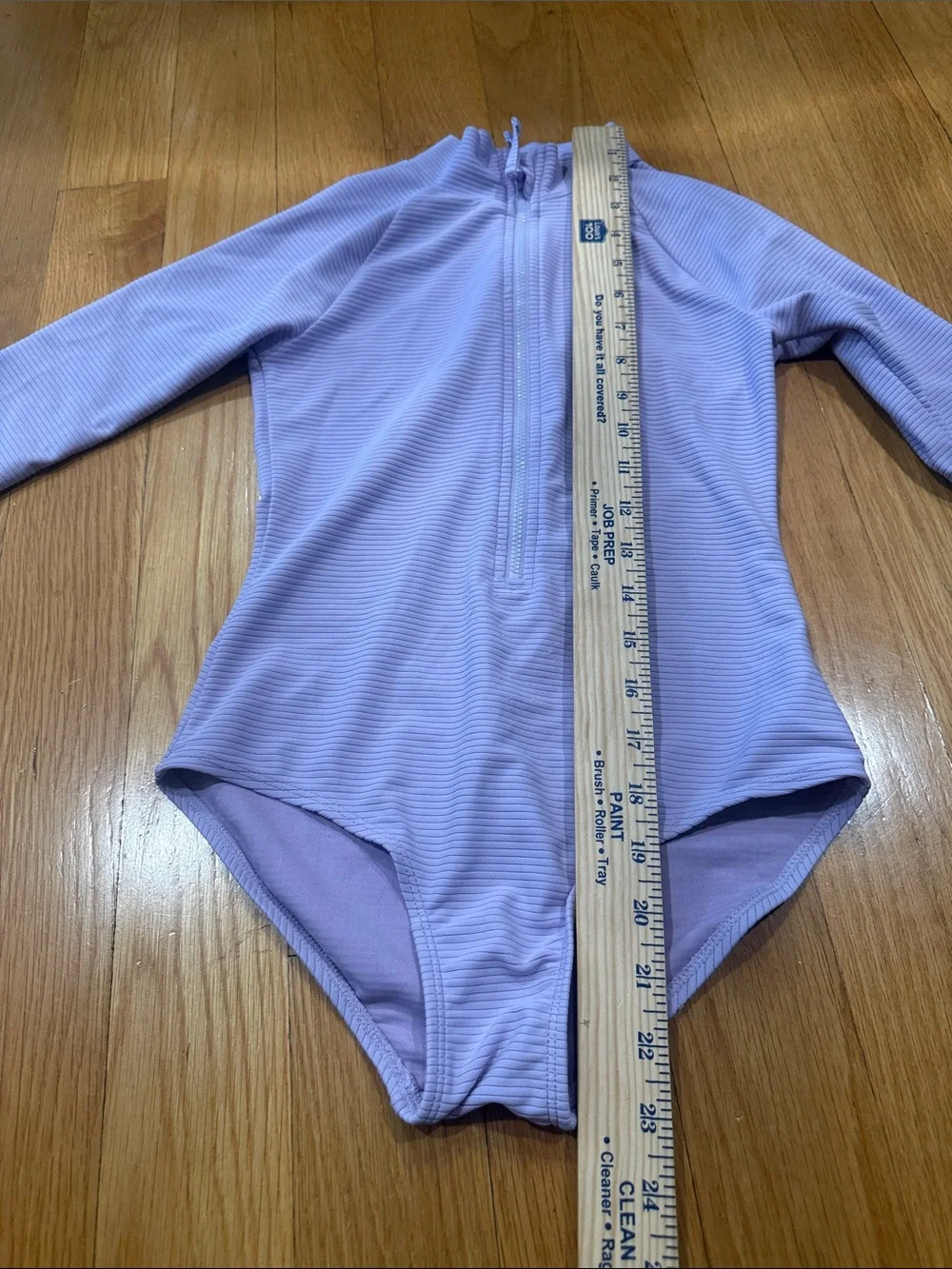 Gap kids long sleeve one piece swimsuit size large .